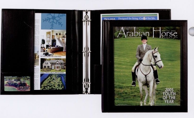 executive stitched view binder letter size executive view binder